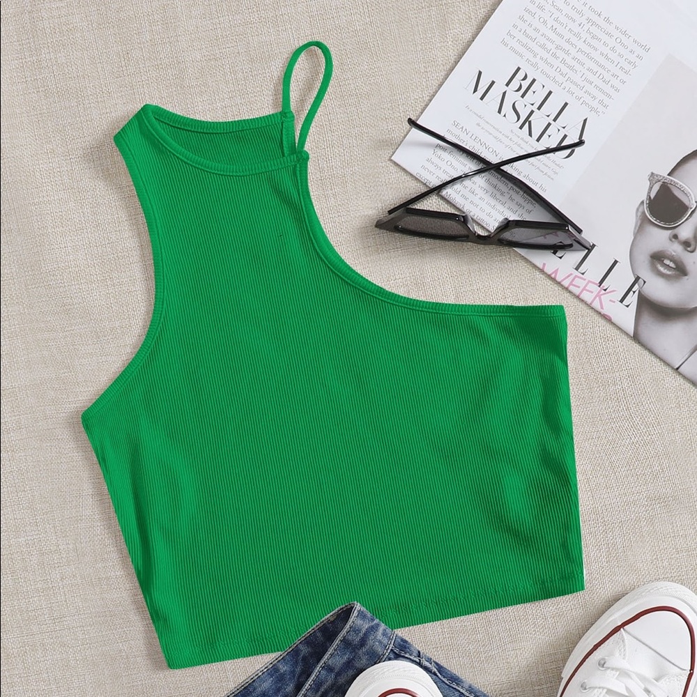 SHEIN green tank